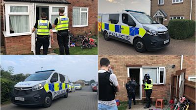 120820 Cambridgeshire police operation