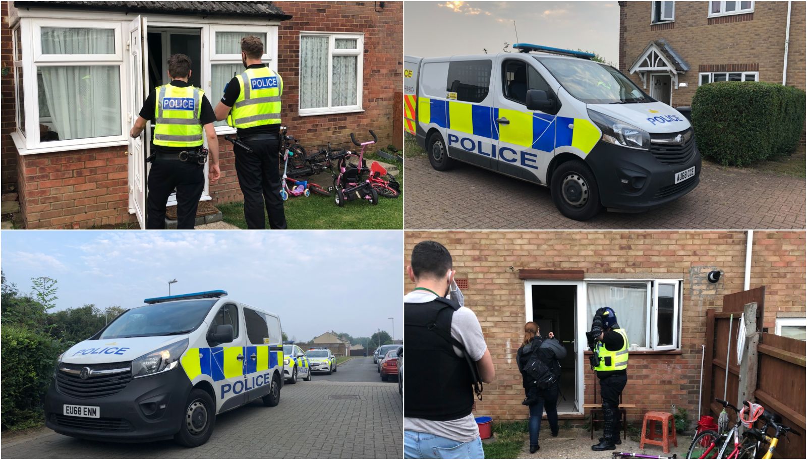 Five People Arrested In Major Cambridgeshire Police Raids Itv News Anglia