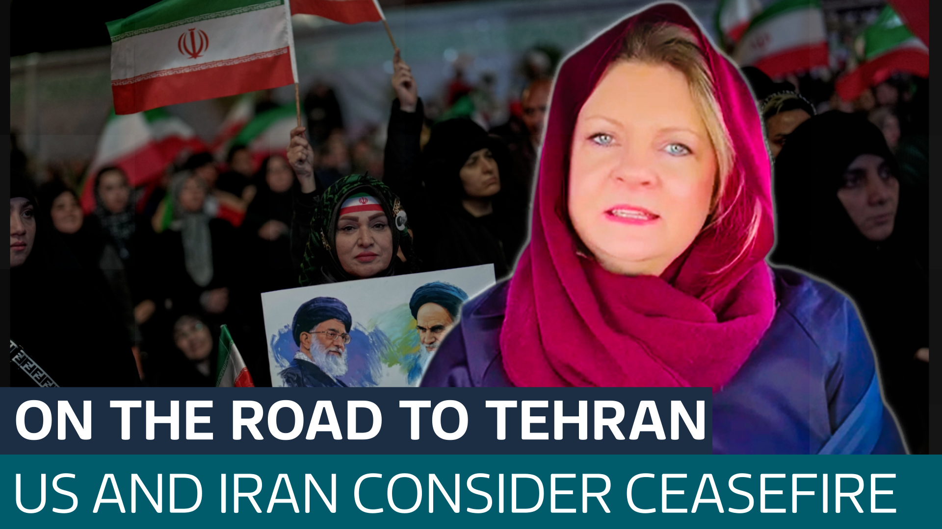 ITV News reports from inside Iran as Tehran rejects a ceasefire proposal - Latest From ITV News