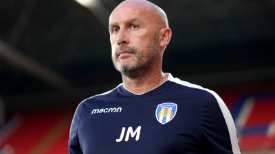 Colchester United head coach who lost his job 14 July 2020