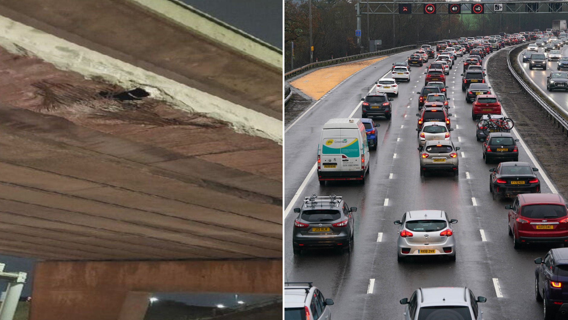 Parts of the M42 to be closed this weekend as bridge hit by