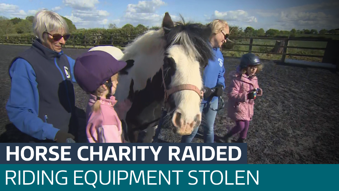 Saddles and carriage stolen from riding charity - Latest From ITV News
