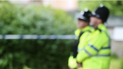 Anonymous police officer shots
