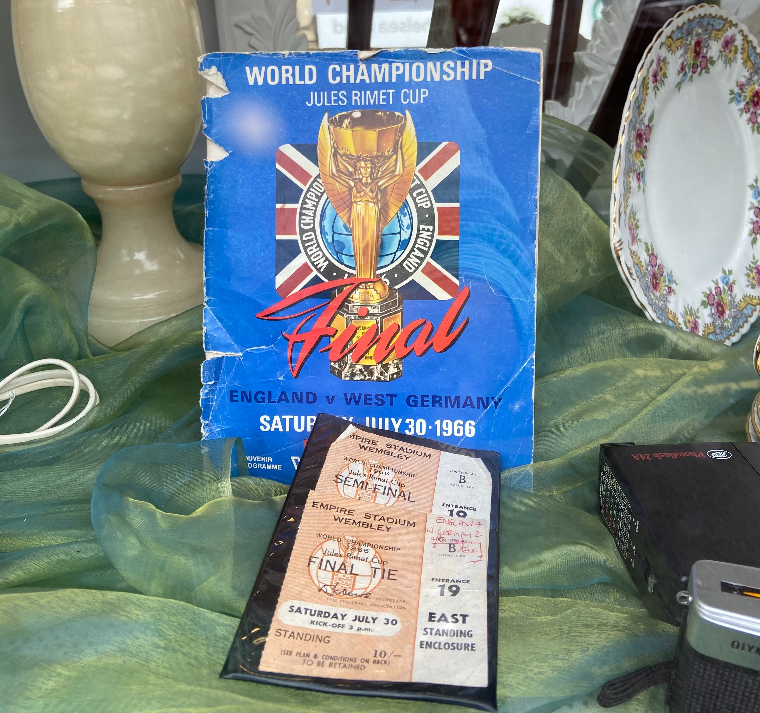 Bath Charity Shop Auctions Off 1966 World Cup Memorabilia To Raise ...