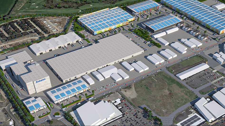Plans for £150m redevelopment of Enkalon Business Park in Antrim UTV