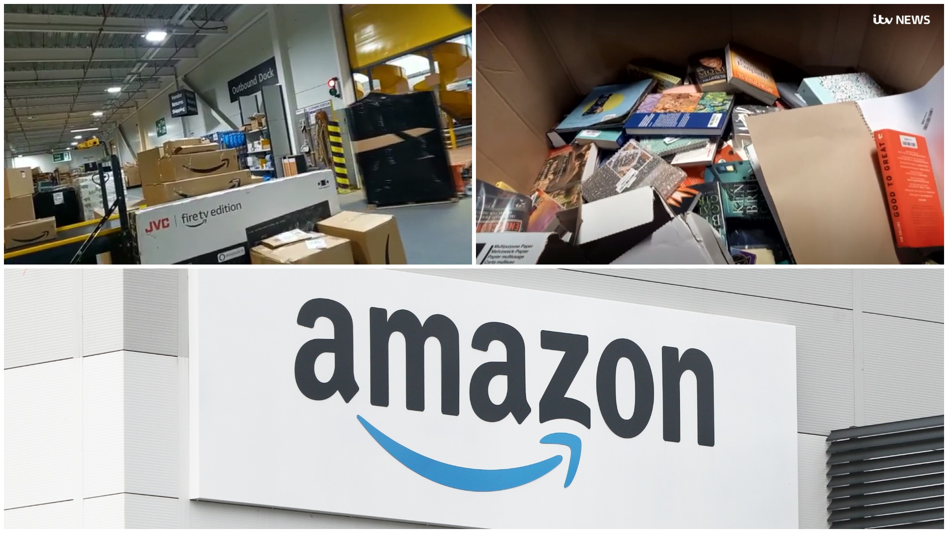 Exclusive: Watch footage showing the 'destruction zone' in Amazon's Dunfermline warehouse where millions of unsold items are destroyed 