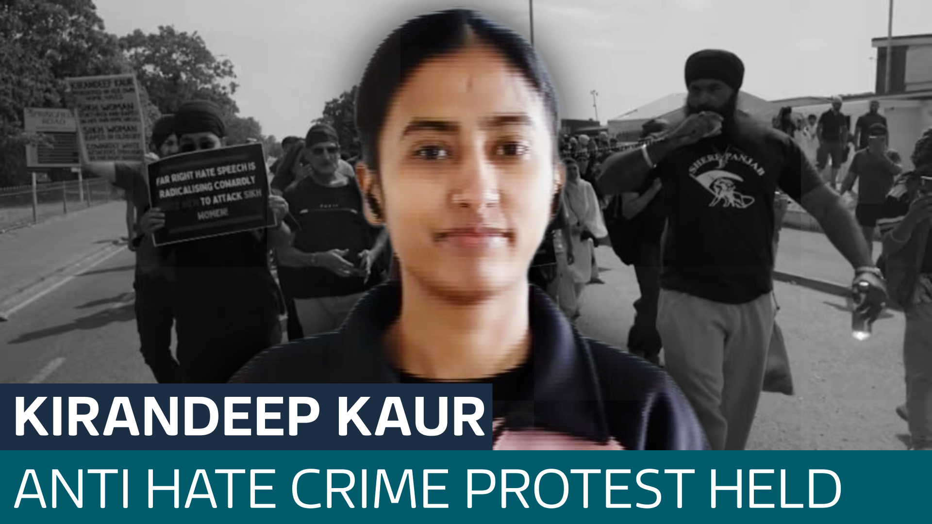Kirandeep Kaur: Protest held against anti-Sikh hate crimes after the young mother's killing