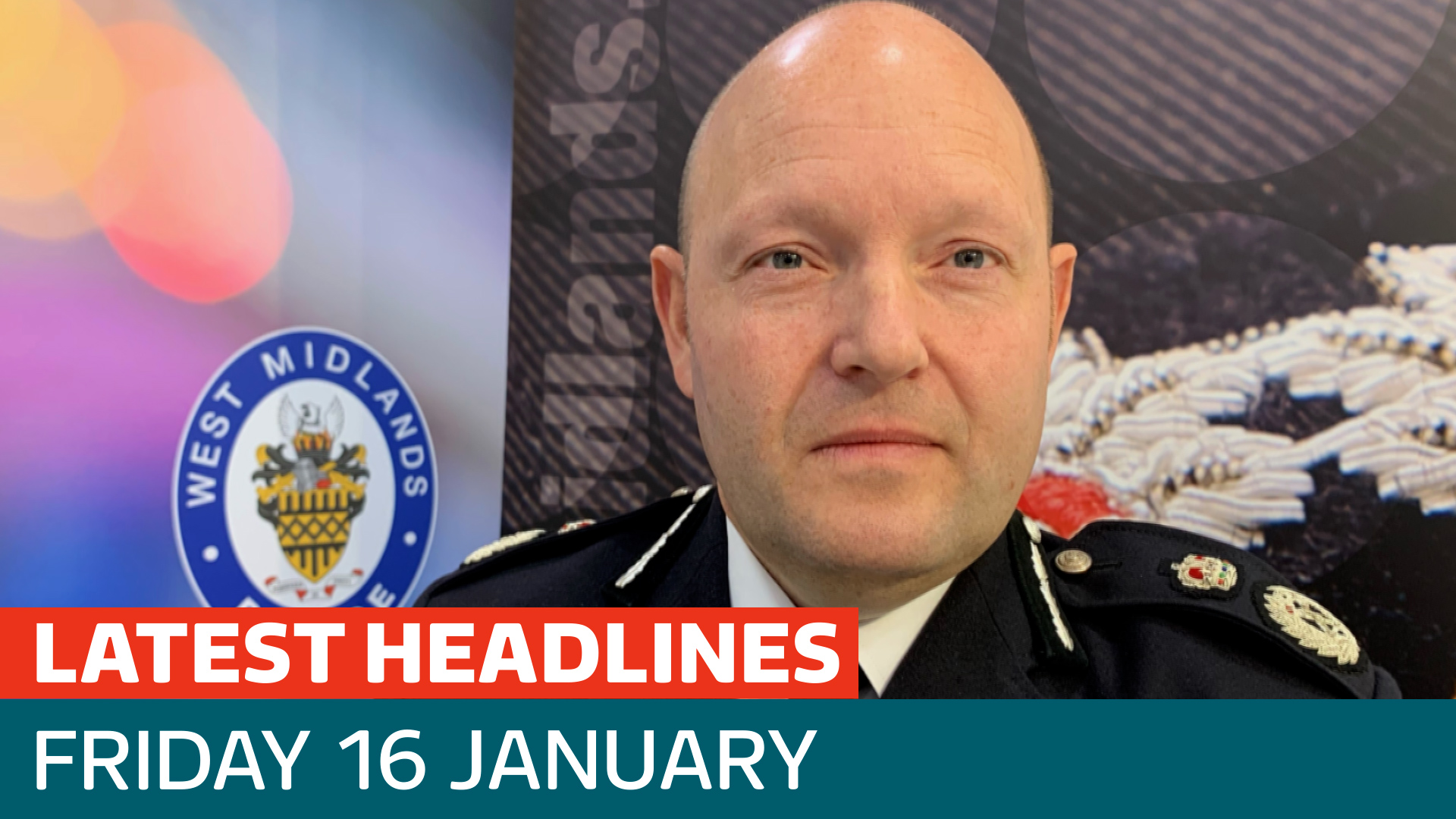 The latest headlines - as police chief constable to retire after facing calls to quit - Latest From ITV News