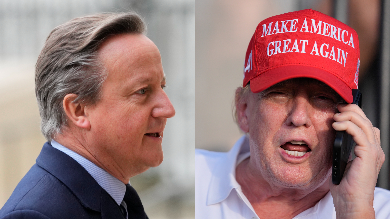 Lord Cameron meets with Trump amid push for US support for Ukraine | ITV  News