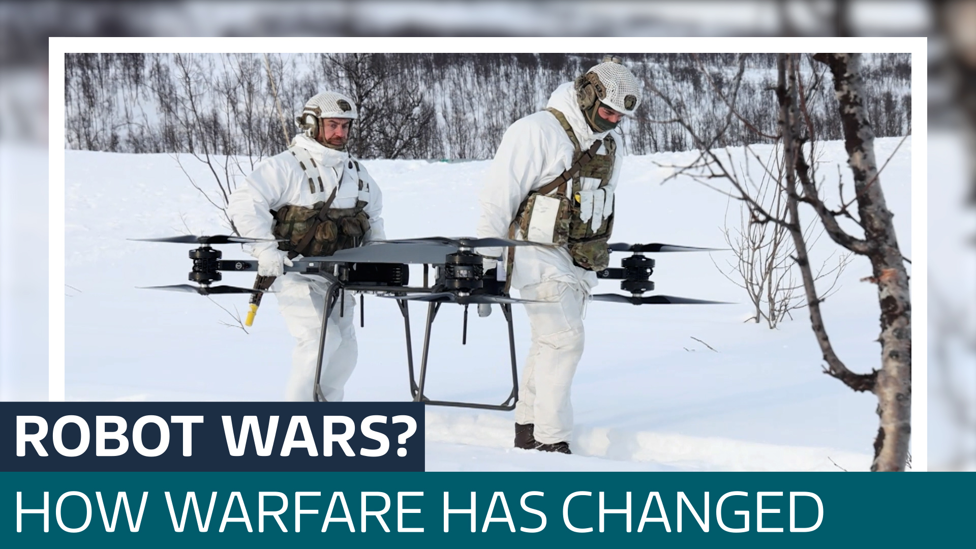 The new forms of technology that could change warfare forever - Latest From ITV News