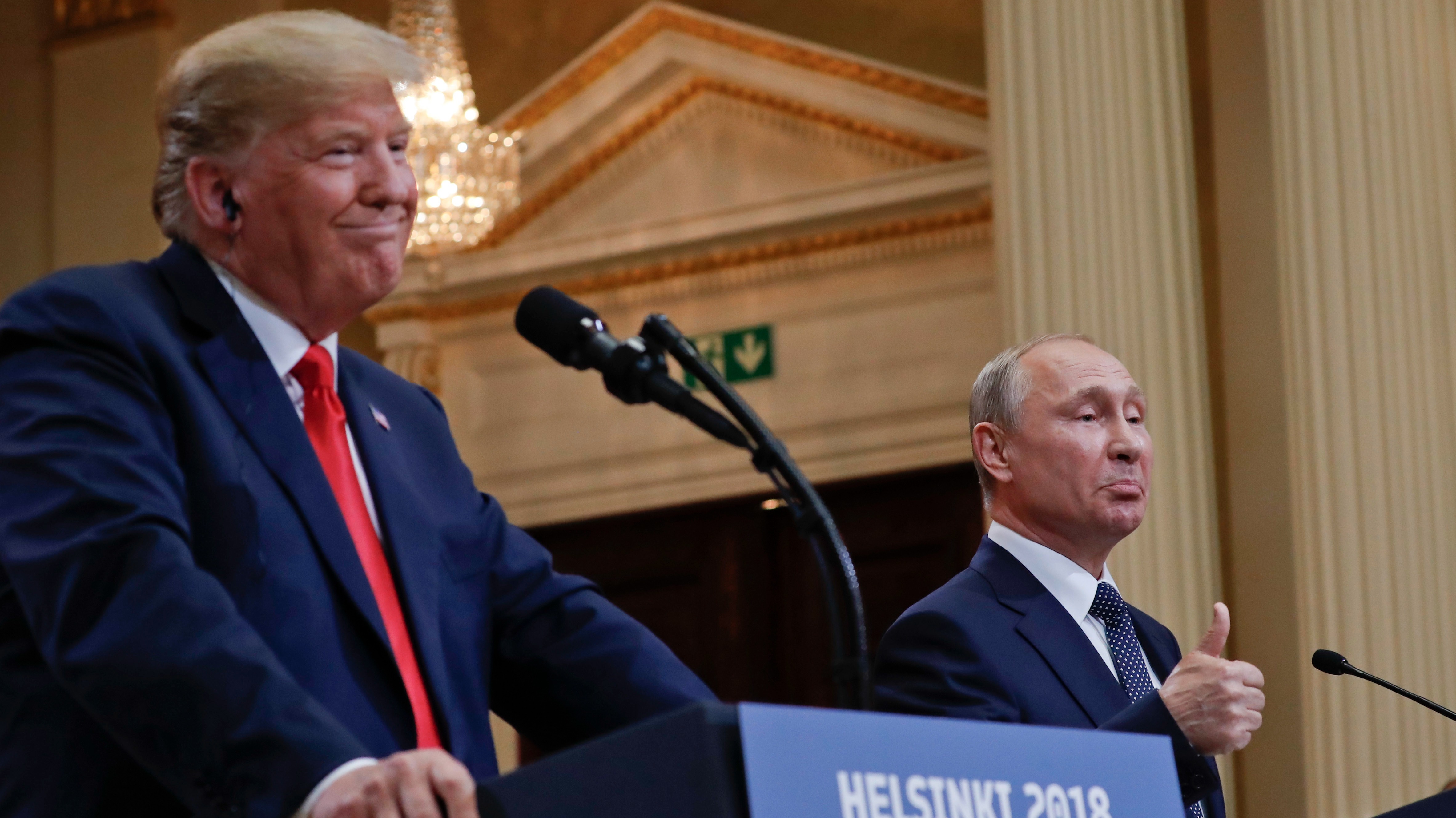 Russia says a meeting between Trump and Putin will happen in the 'coming days'
