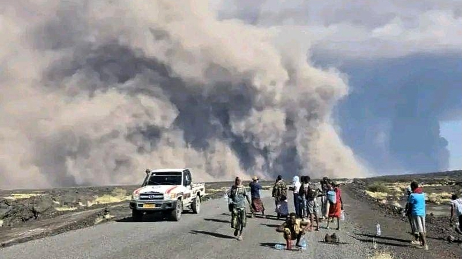 Volcano erupts in Ethiopia for first time in 12,000 years