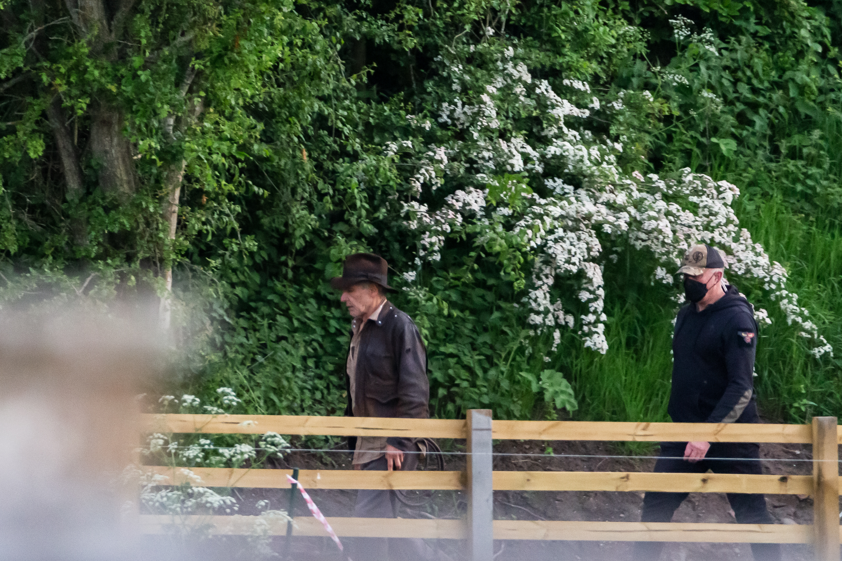 Harrison Ford Spotted Filming Fifth Indiana Jones Film In The Scottish Borders Itv News Border