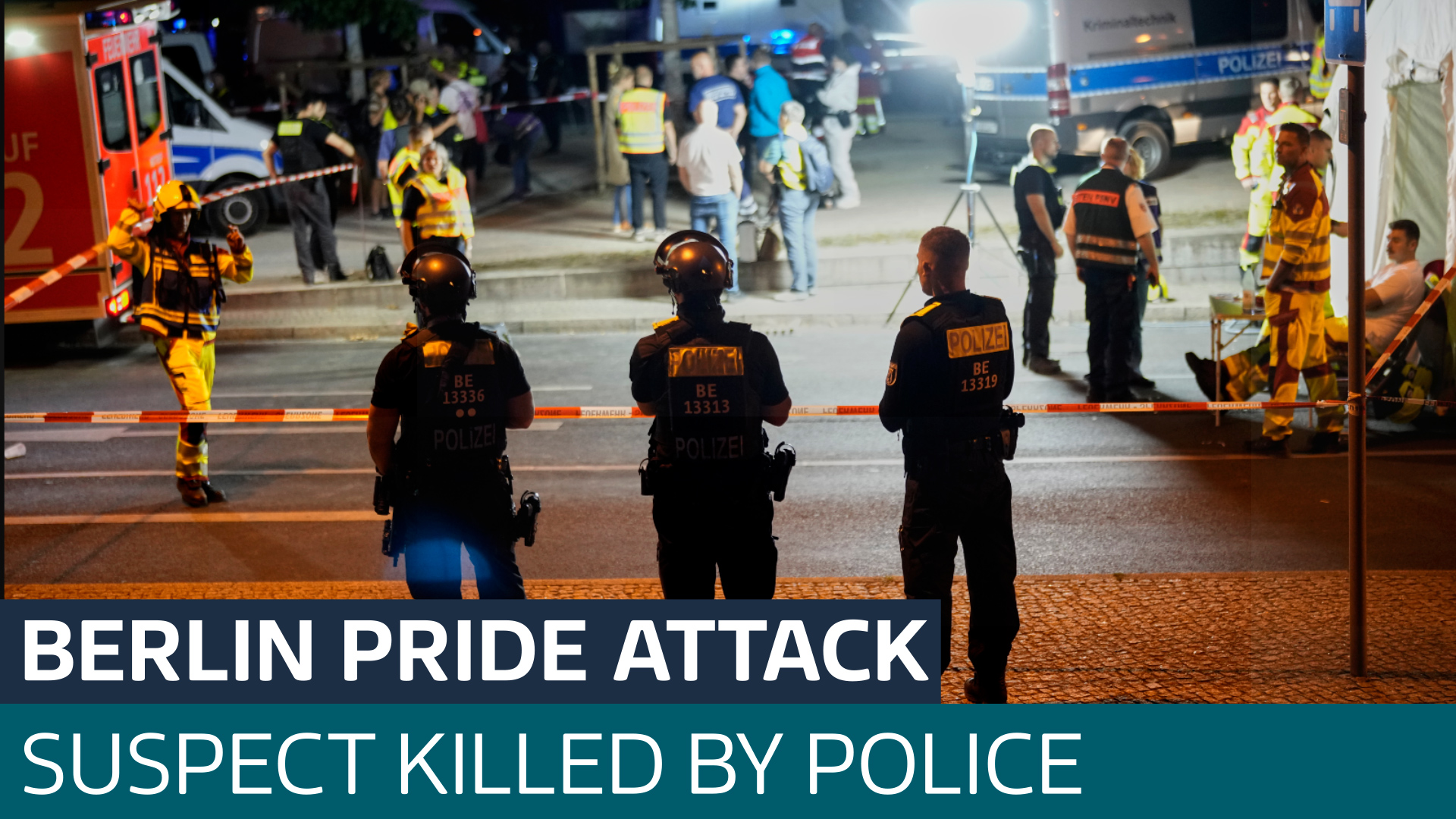 Suspect in Berlin Pride attack shot and killed by police following major manhunt
