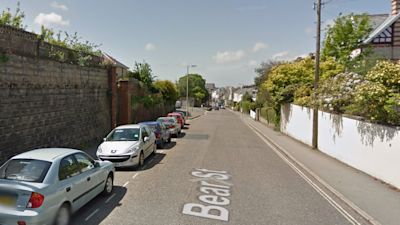 The attack happened in Bear Street in Barnstaple