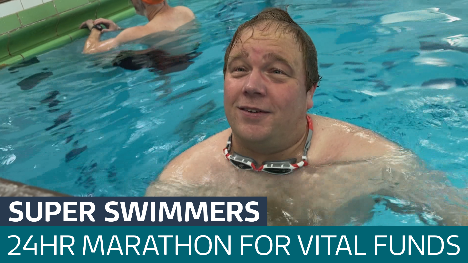 Community tackles 24-hour swimathon to raise vital funds for their ...