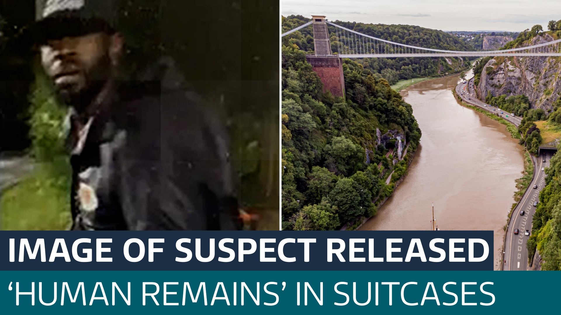 Police release image of suspect after 'human remains' found in ...