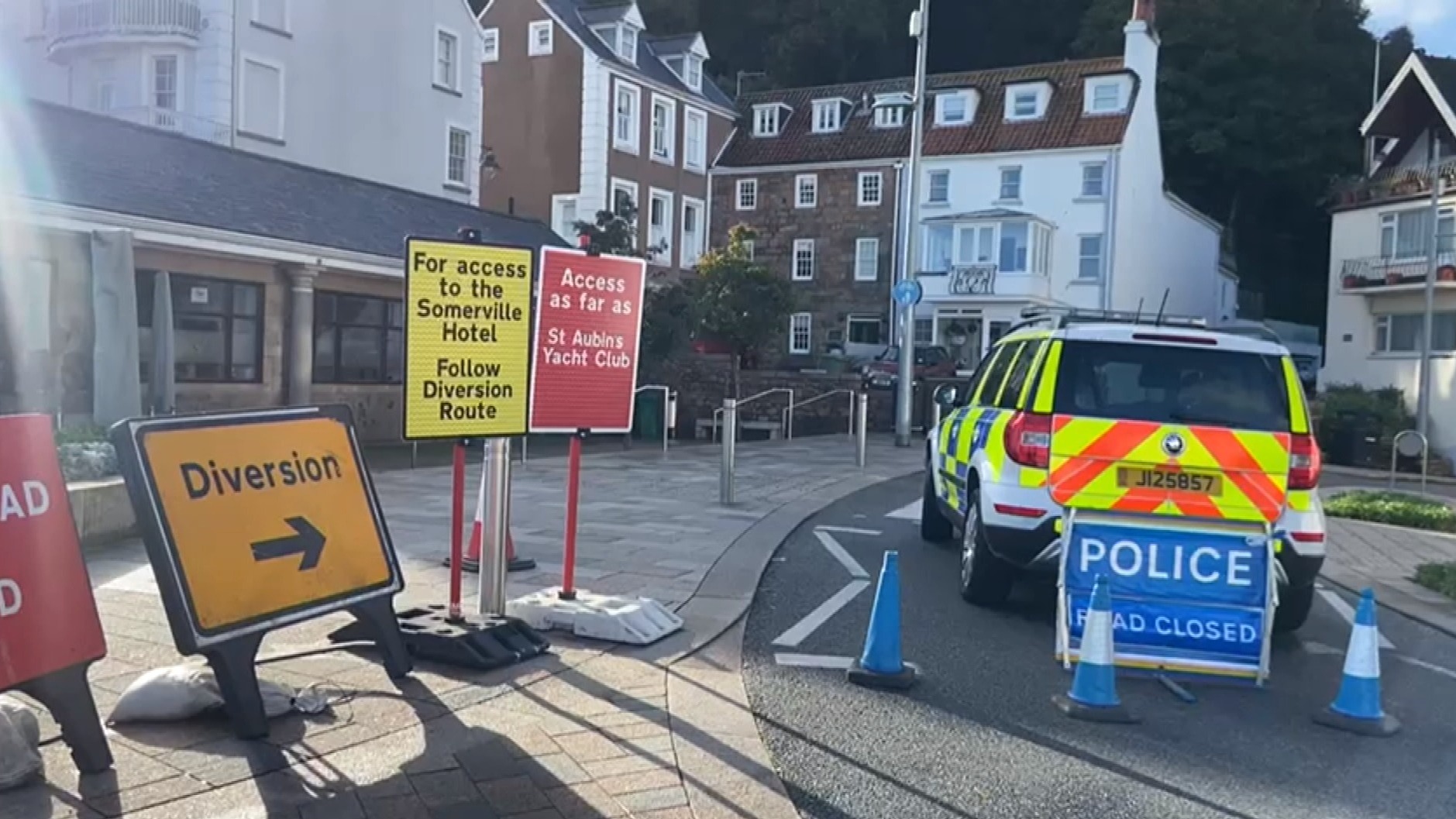 Driver Walks Away With No Injuries After Car Flips Onto Roof | ITV News ...