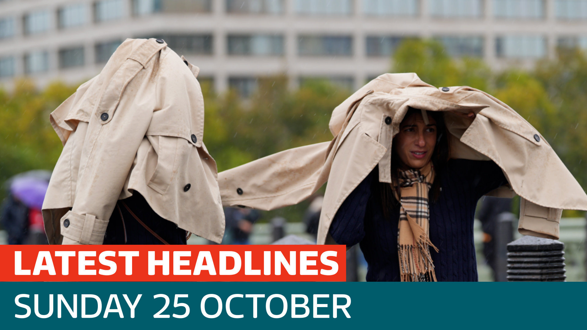 The latest headlines - as one man is killed by falling tree as Storm ...