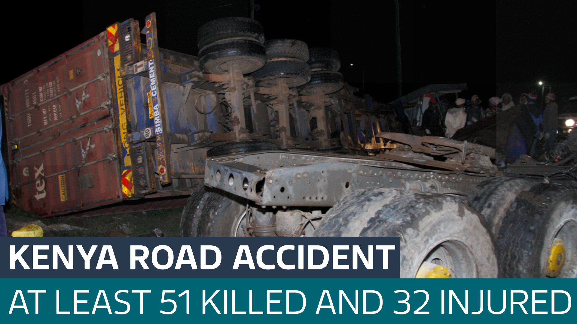 At least 51 killed in road accident in western Kenya - Latest From ITV News