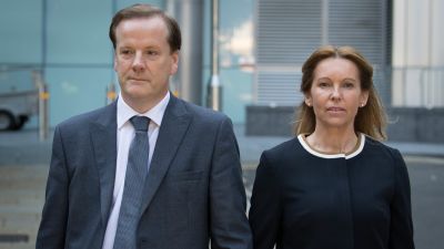 Charlie Elphicke and his wife