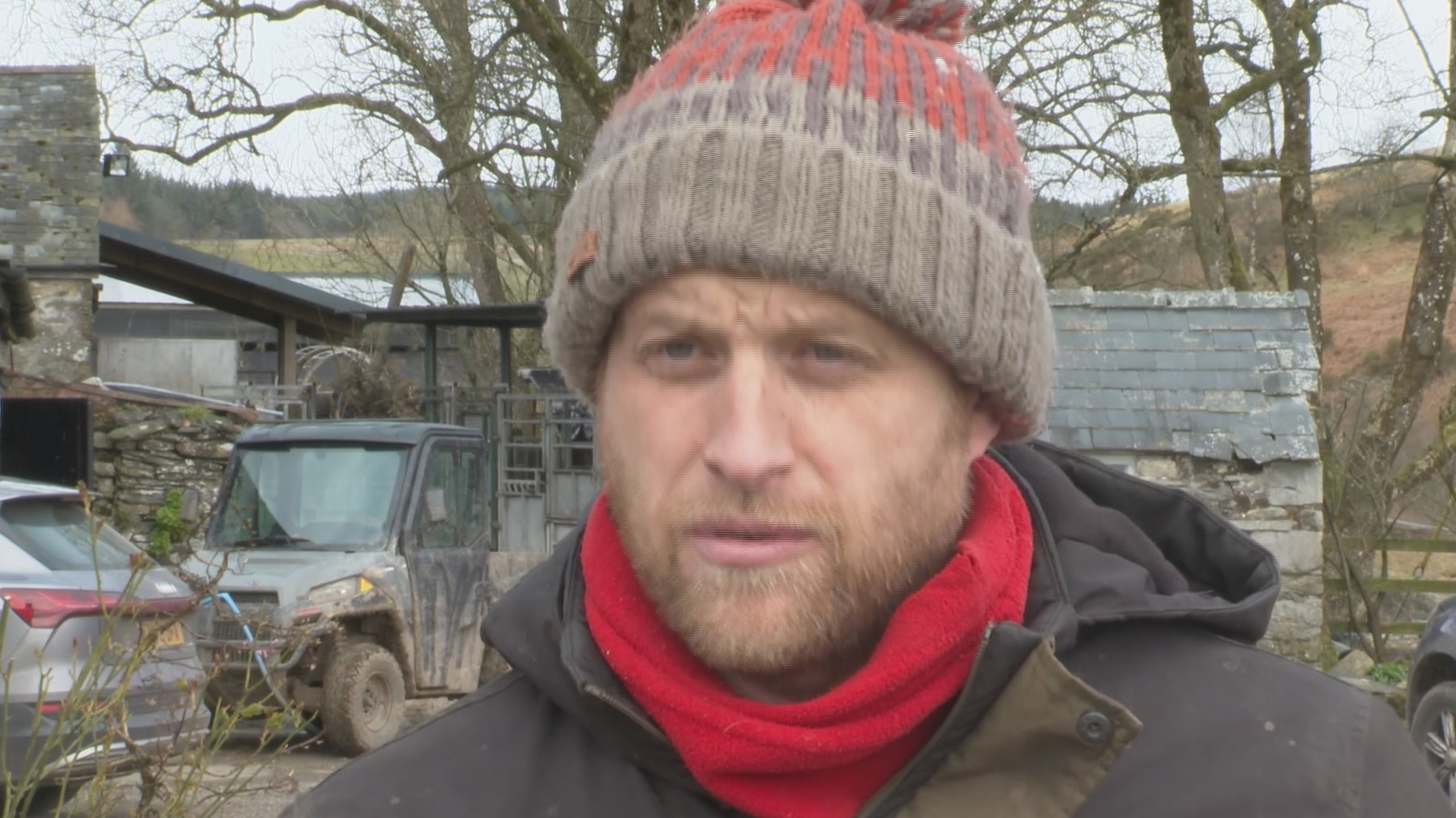 The Welsh farmer who led a 3000-mile journey to deliver aid to Ukraine | ITV News 