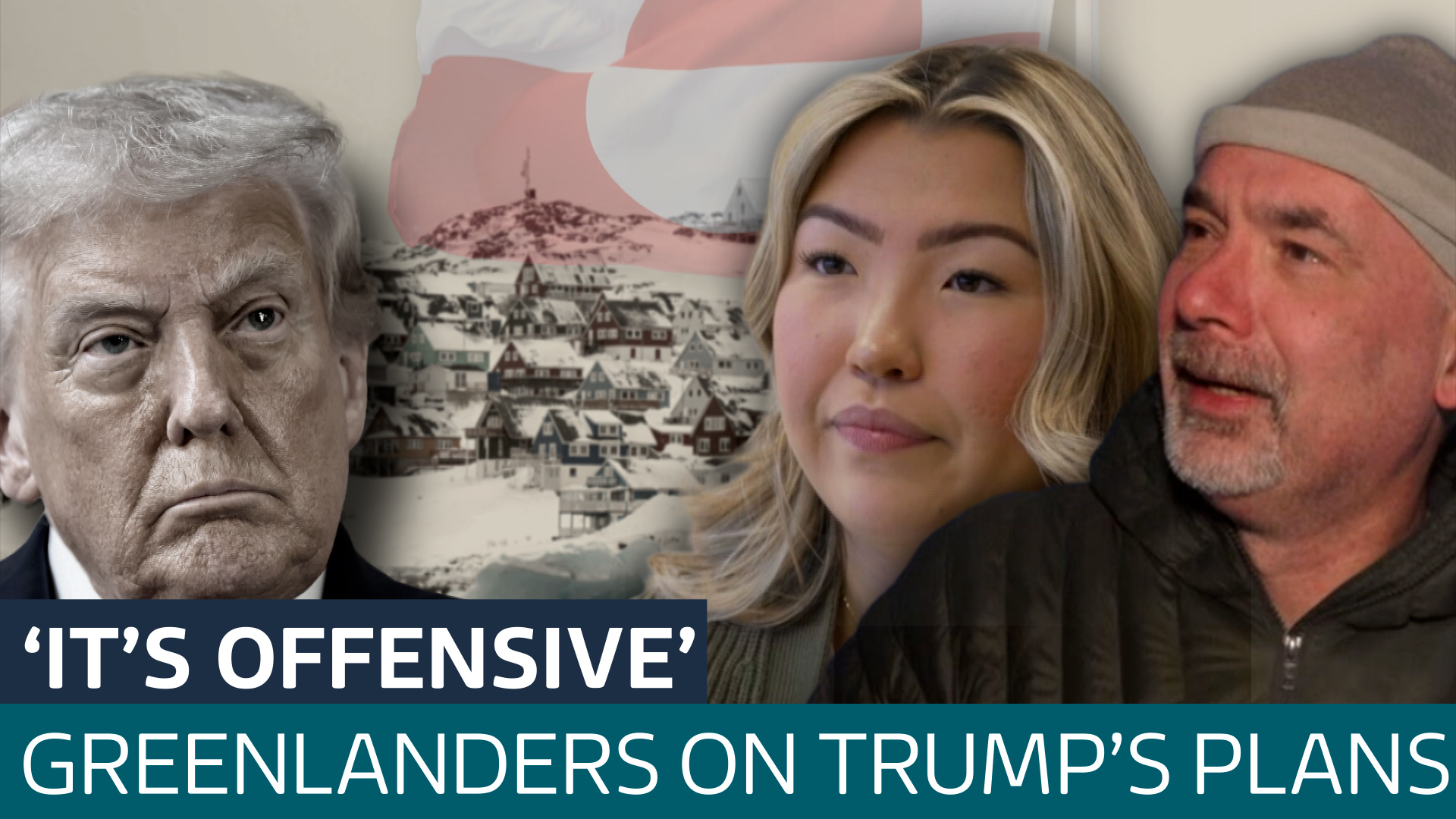 'People are worried': How do Greenlanders feel about Trump's threats to annex their land? - Latest From ITV News