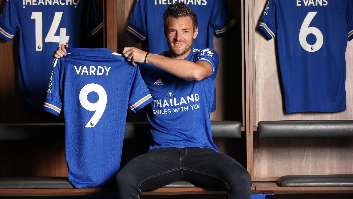 leicester city football shirt vardy