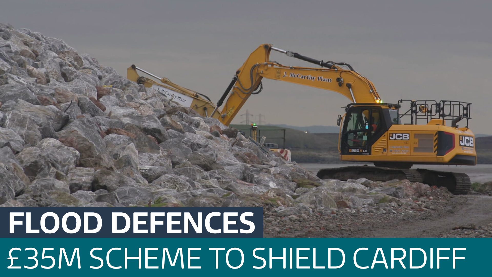 Work is underway on major coastal defence scheme in Cardiff to protect ...