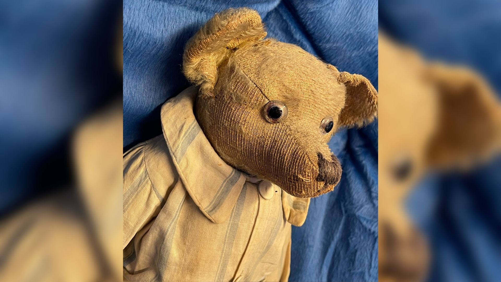 Teddy bear bought at car boot sale is rare Steiff worth THOUSANDS