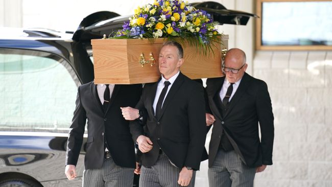 ANGLIA 240323 John Motson funeral