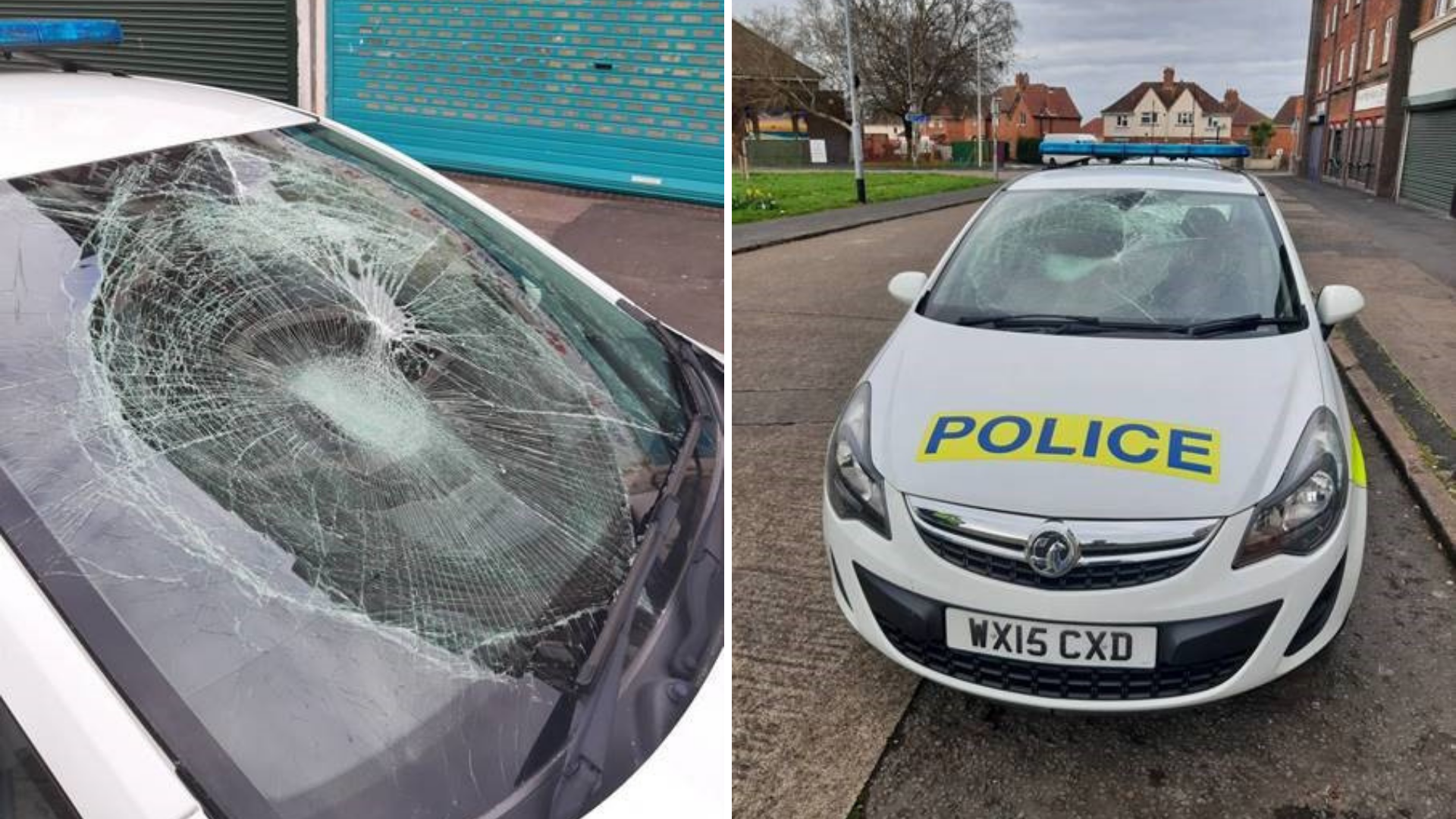 Police support officer assaulted and car windscreen smashed in Bristol ...