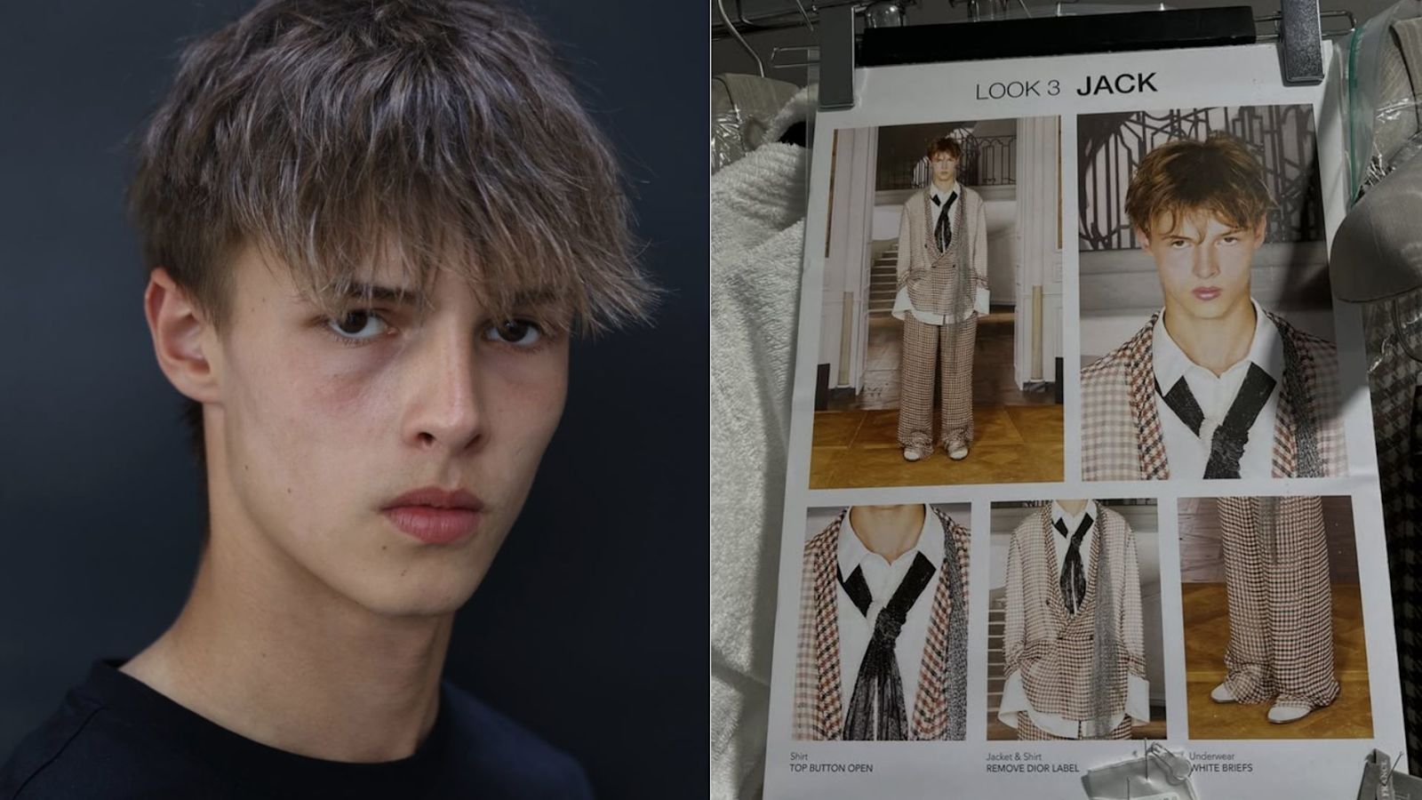 Teenager scouted outside Manchester Premier Inn flown to Paris for Dior ...