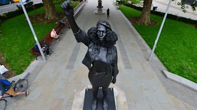A Surge of Power (Jen Reid) BLM statue Bristol