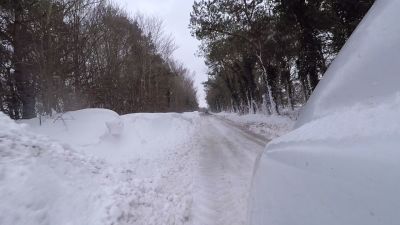 Lots of roads were impossible to drive down in normal cars