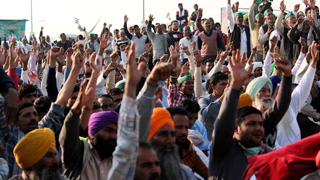 India farming farmer agriculture farmer protests