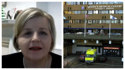 PA image of Donna Ockenden and the Queens Medical centre