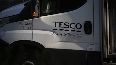 Tesco delivery
A Tesco home delivery van in London. Picture date: Wednesday March 25, 2020.
Stock shot GV
Photo credit: Isabel Infantes/Empics Entertainment/PA Images.
Date taken: 26-Mar-2020