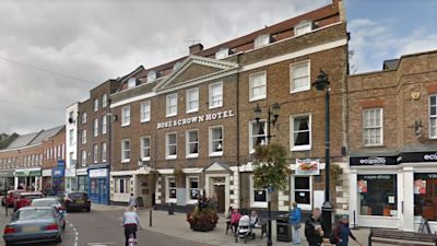 The Rose and Crown Hotel in Wisbech is housing asylum seekers.
Credit: PA