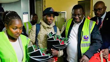 Sabastian Sawe receives hero's welcome in Kenya after London marathon triumph