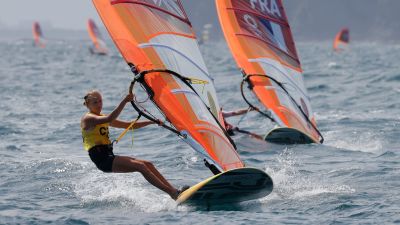 Emma Wilson windsurfing gold PA