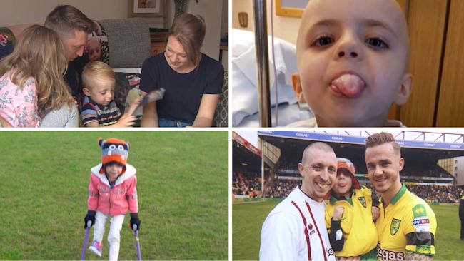 Five-year-old Sophie Taylor from Norwich died of bone cancer in 2019.