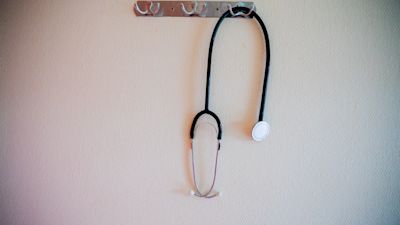 stethoscope hanging up