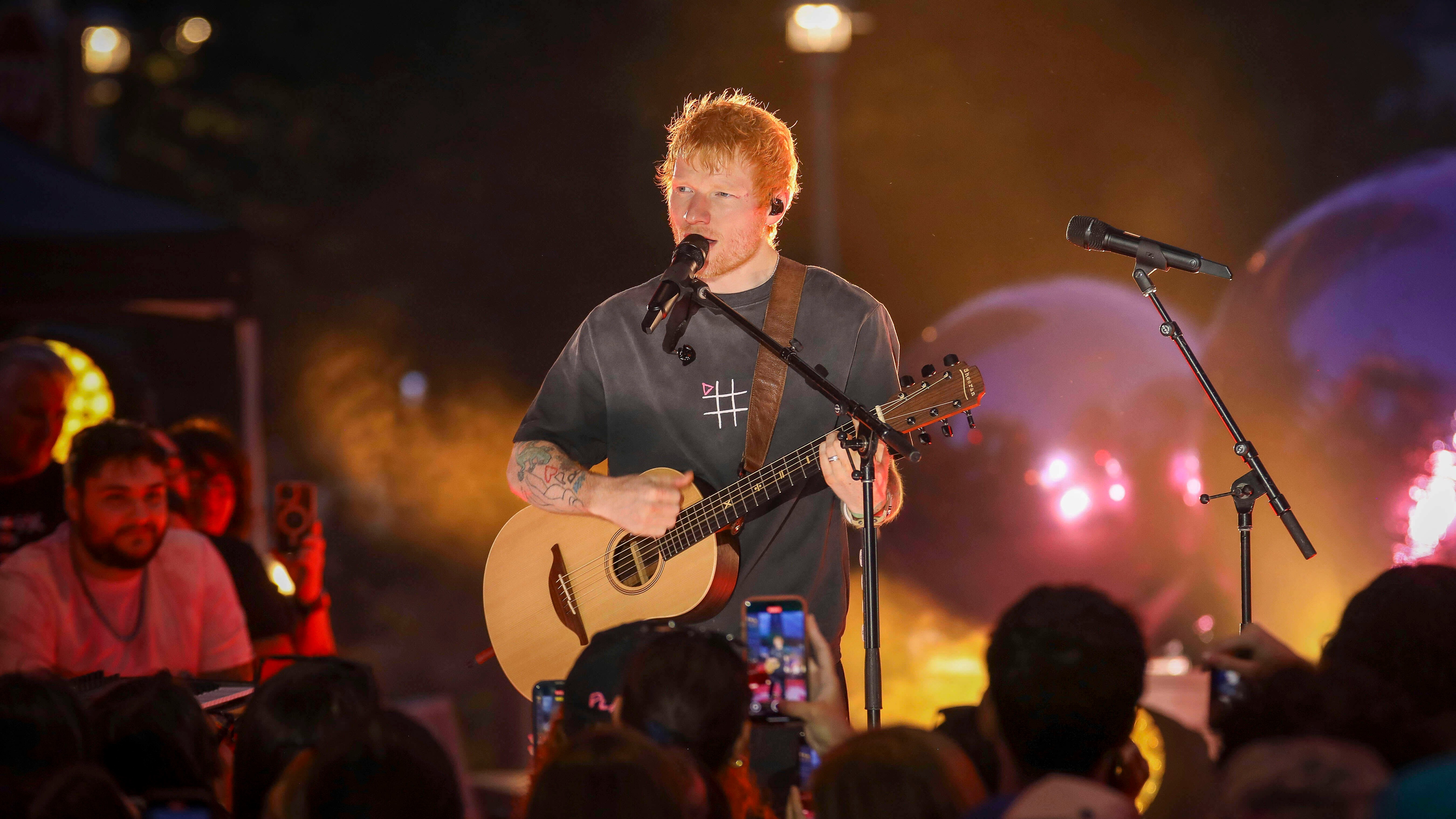 Protests planned outside Ed Sheeran concert as ticket prices drop