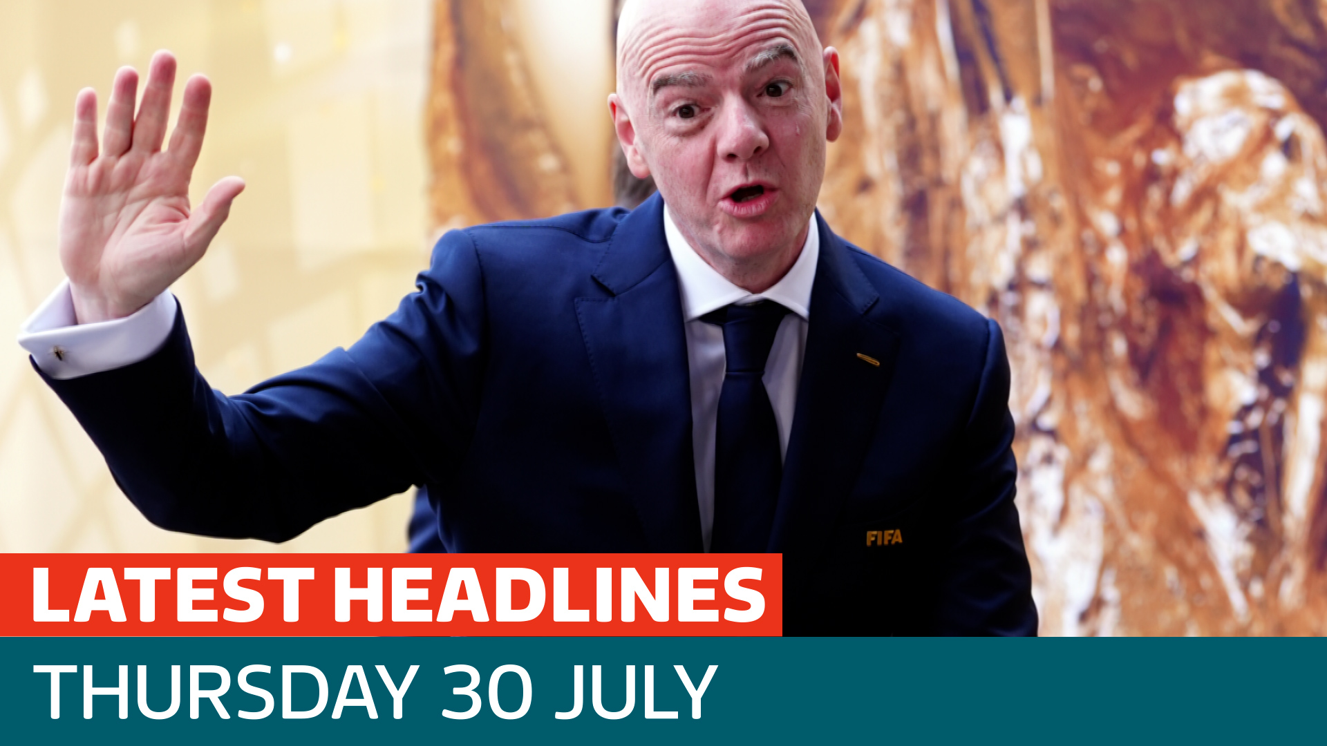 The latest headlines - as UEFA threatens to boycott World Cup amid controversial FIFA sell-off plans