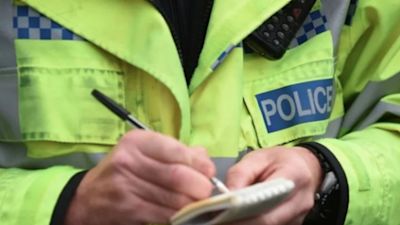 PA shot of police officer tyne tees