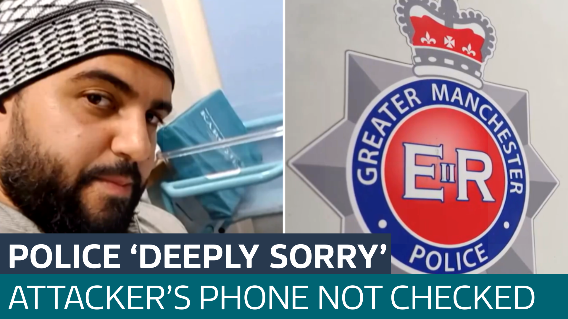 Manchester synagogue attacker's phone not examined when arrested twice before terror attack