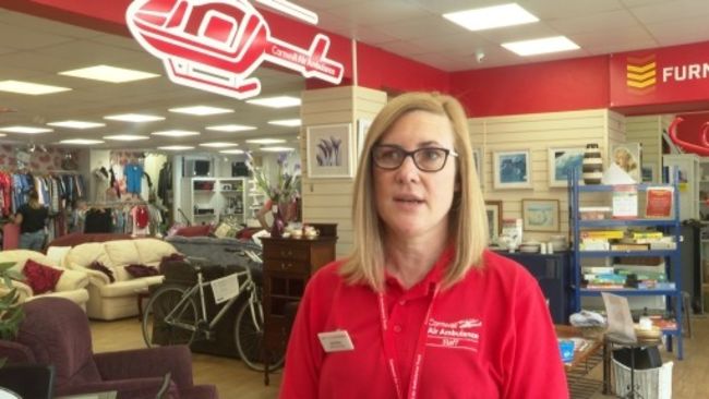Charity shops boom Joanna Harris