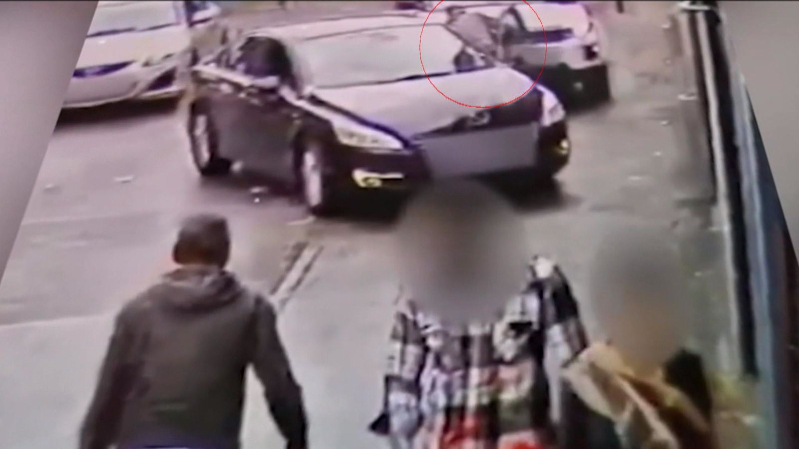 Person Getting Run Over Shocking CCTV footage shows man being run over after forcing way into ...