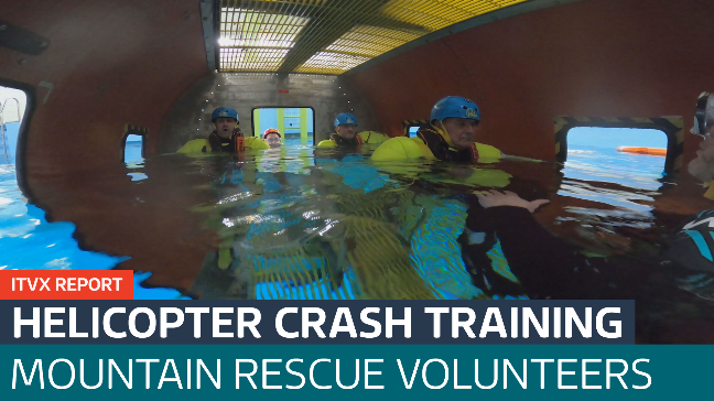 Helibase Crash Rescue The volunteers who regularly risk it all learn to survive a helicopter ...